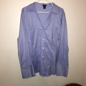❤️Ann Taylor Ladies PLUS Button Down Blouse
