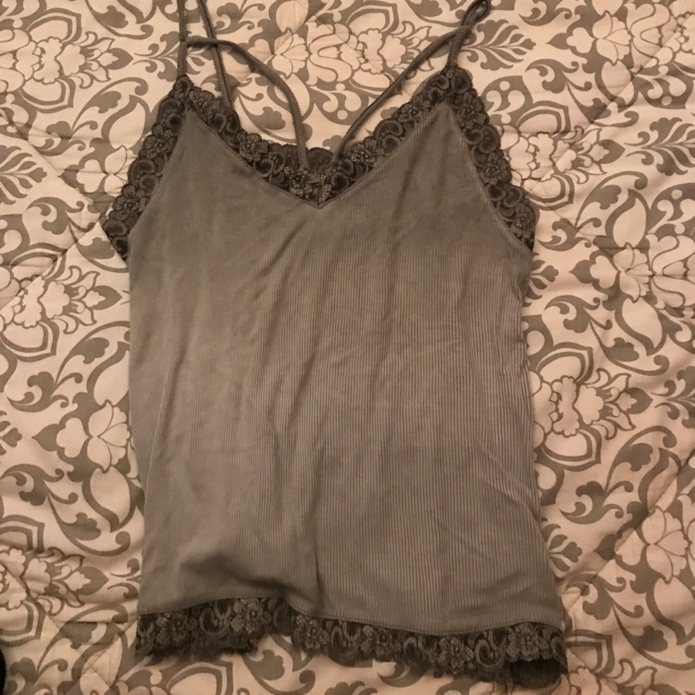 Lace tank top