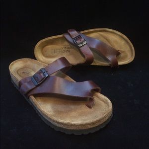 Naot Tahoe Buffalo Leather Sandals