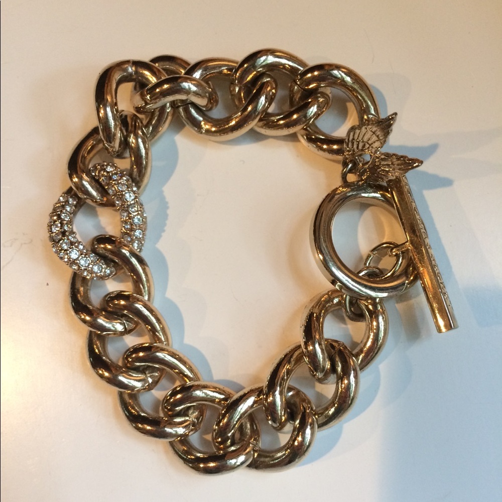 Gold chain braclet