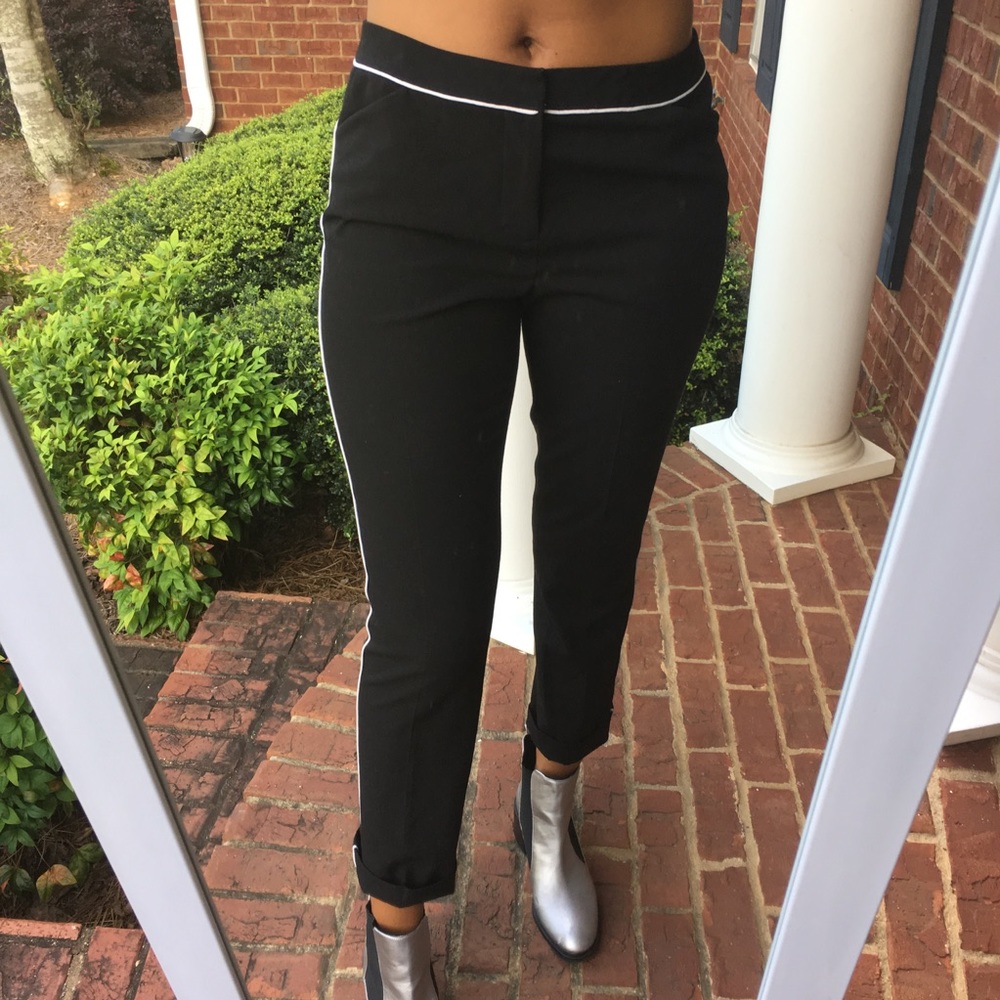 Calvin Klein straight leg dress pants