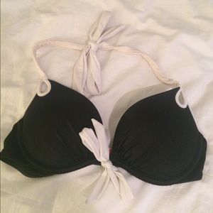 Black Victoria's Secret Push-up Bikini Set
