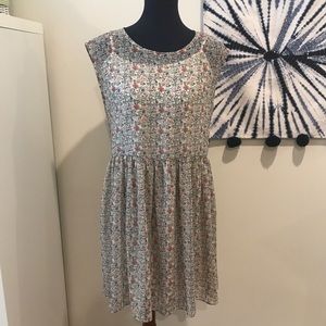Madewell Tie- Back Mini Dress NWT