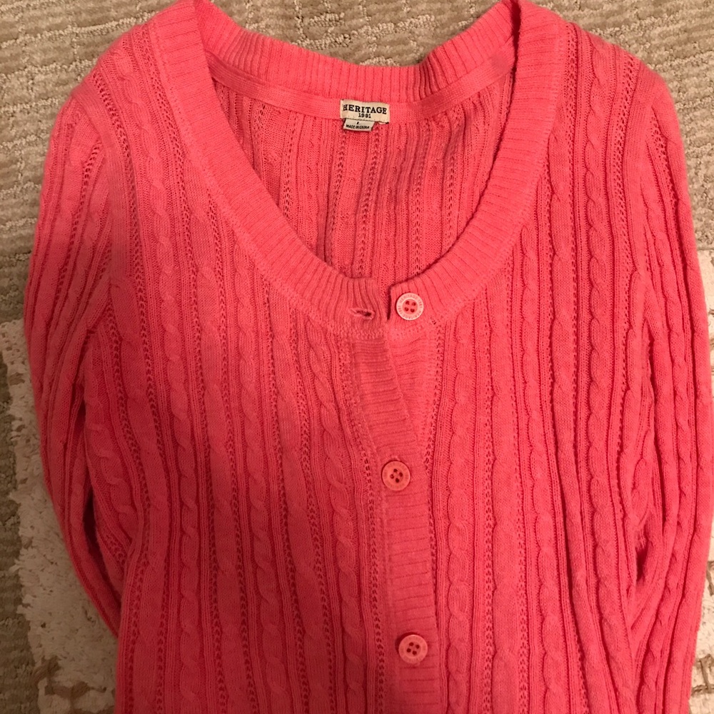 Strawberry Cardigan