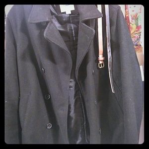 OLD NAVY wool blend peacoat