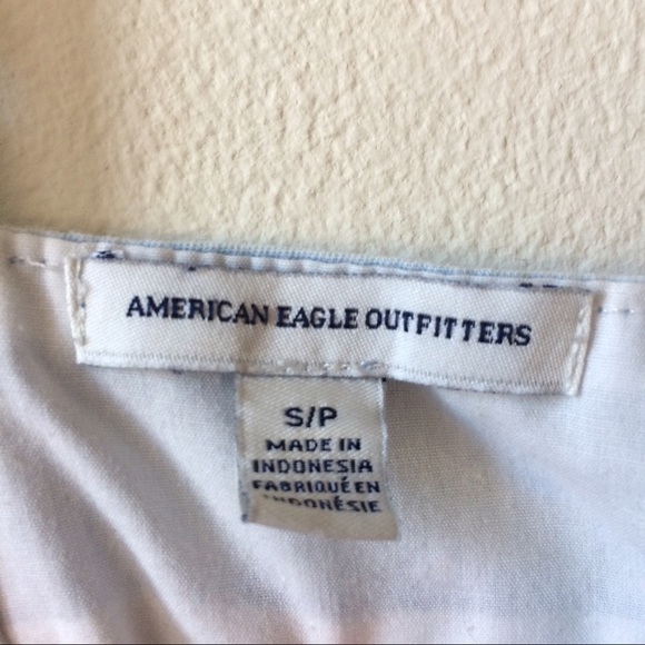 Sold on Ⓜ️🚩 AEO denim chambray cutout mini dress - Picture 3 of 3