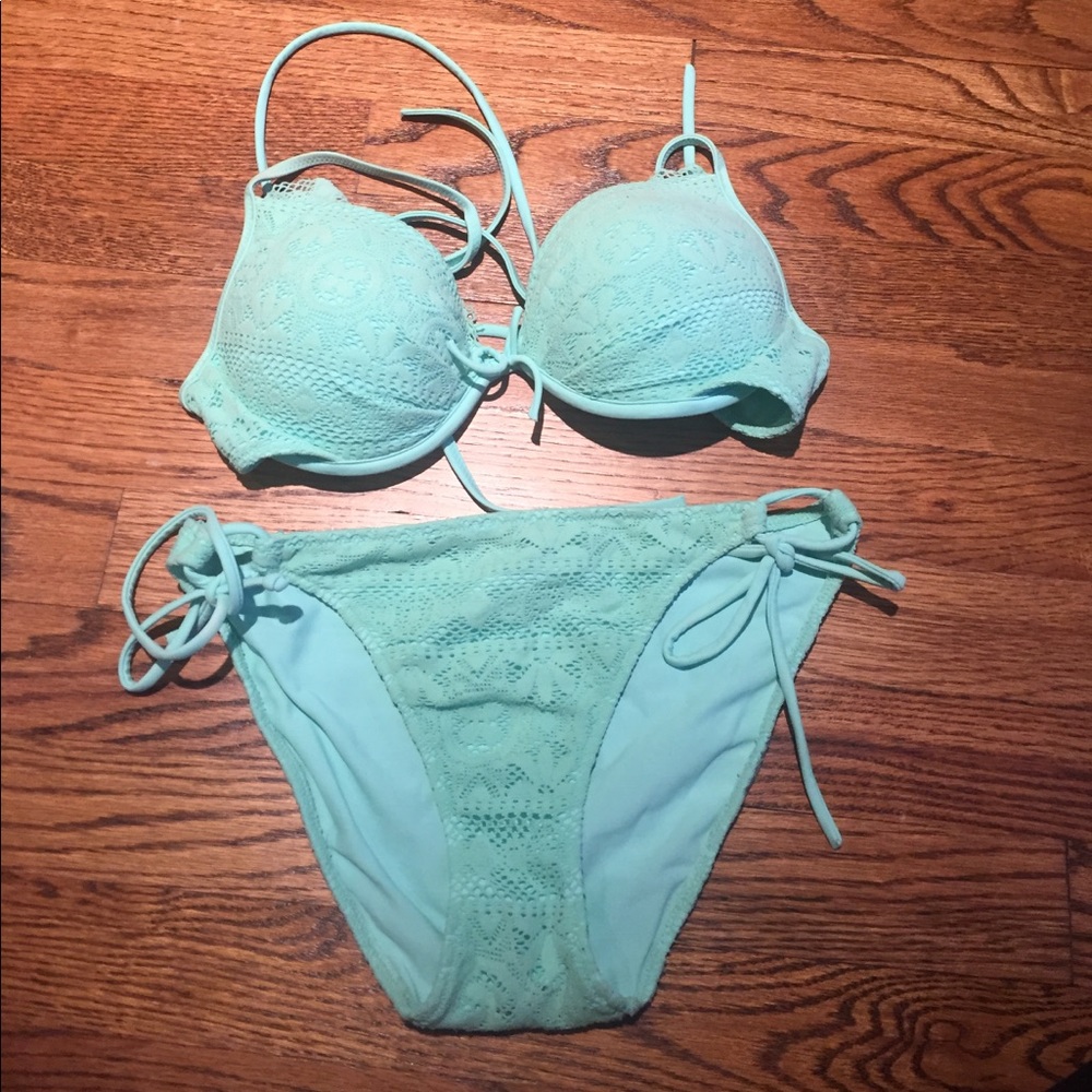 Victoria's Secret turquoise bikini