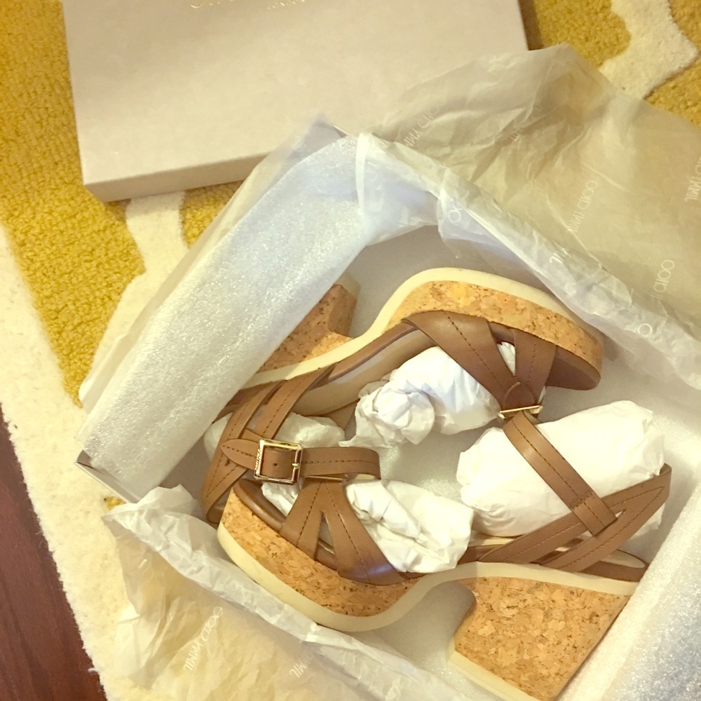 SOLD Jimmy Choo Nemesis Ankle Strap Sandal