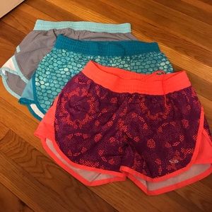 SET OF THREE - Champion shorts size small