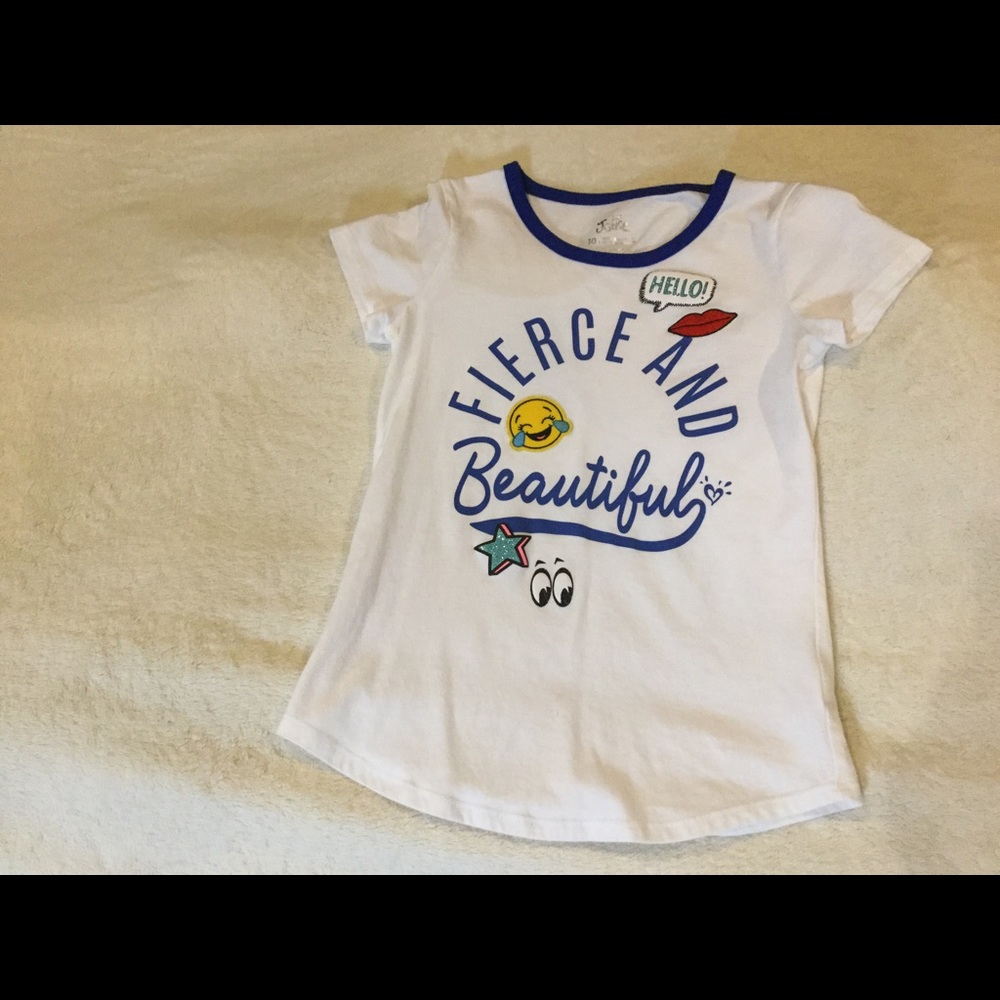 Justice top size 10