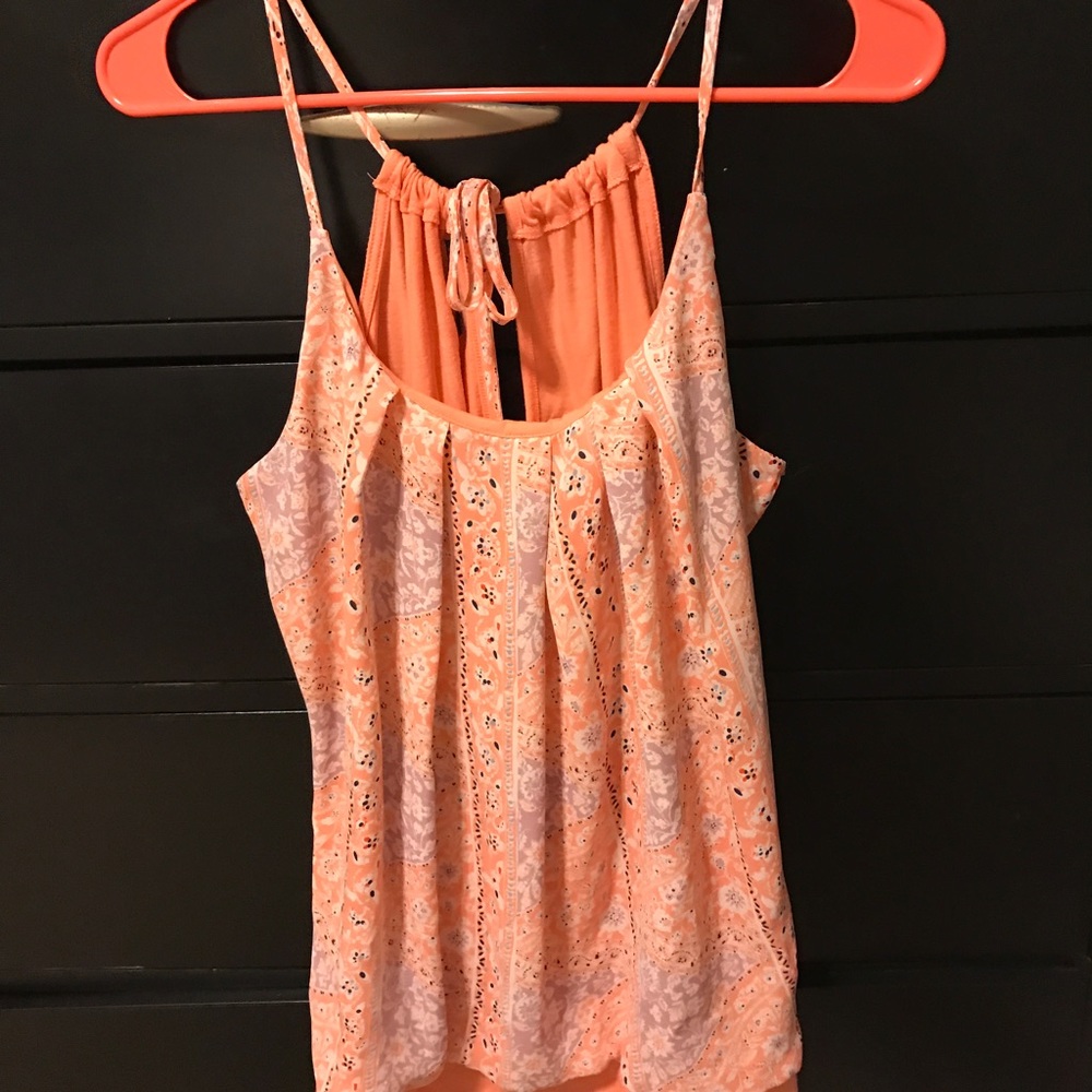 Maurice's Orange Spaghetti Strap Tank - Size L