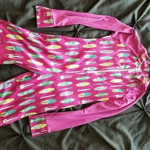 Girls Sun Protection Zone rash guard/ swimsuit