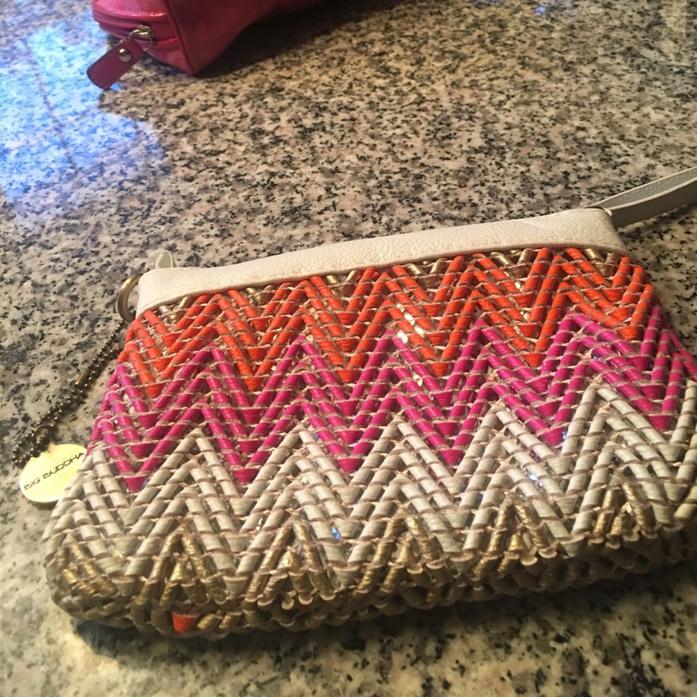 Big Buddha Makeup Bag/Wristlet
