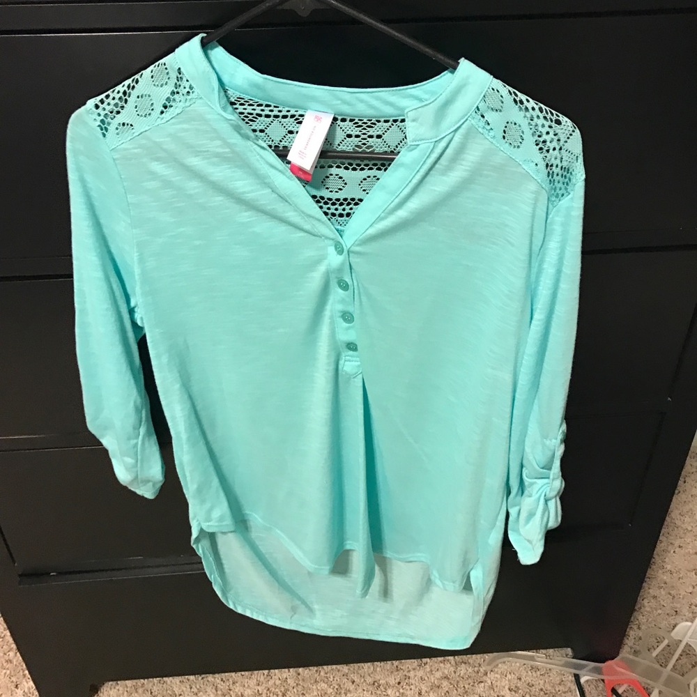 NoBo Teal blouse - Medium