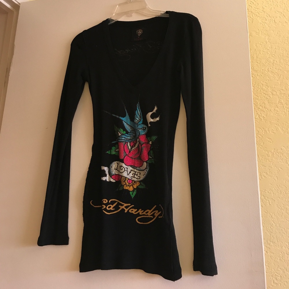 Ed Hardy long sleeve top