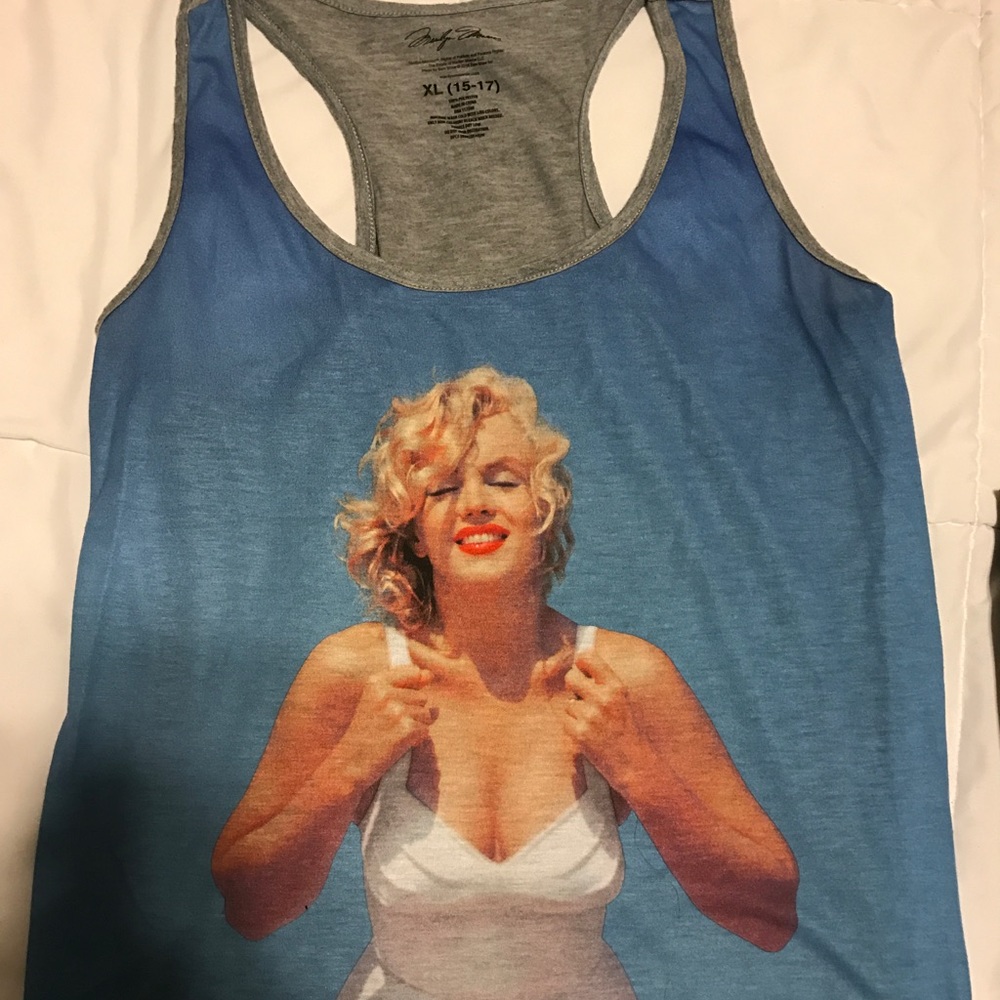 Marilyn Monroe Razor Back Tank - Picture 1 of 1