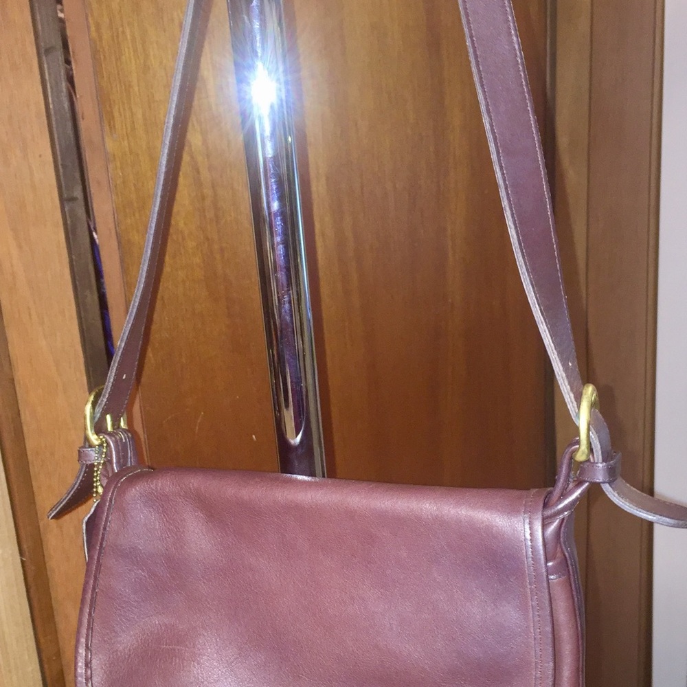 Coach brown shoulder bag