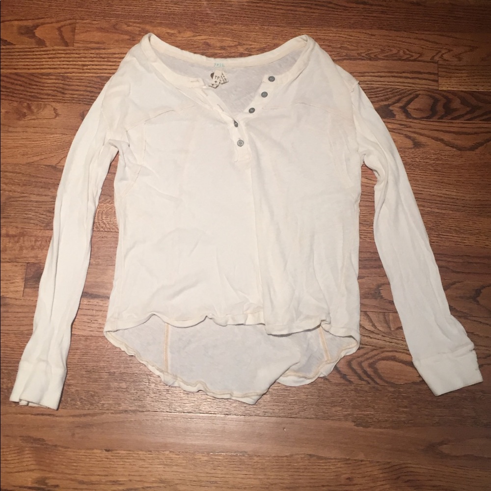 Free People, long sleeve top