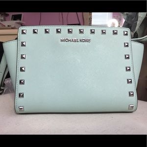 Michael Kors Selma Studded Messenger
