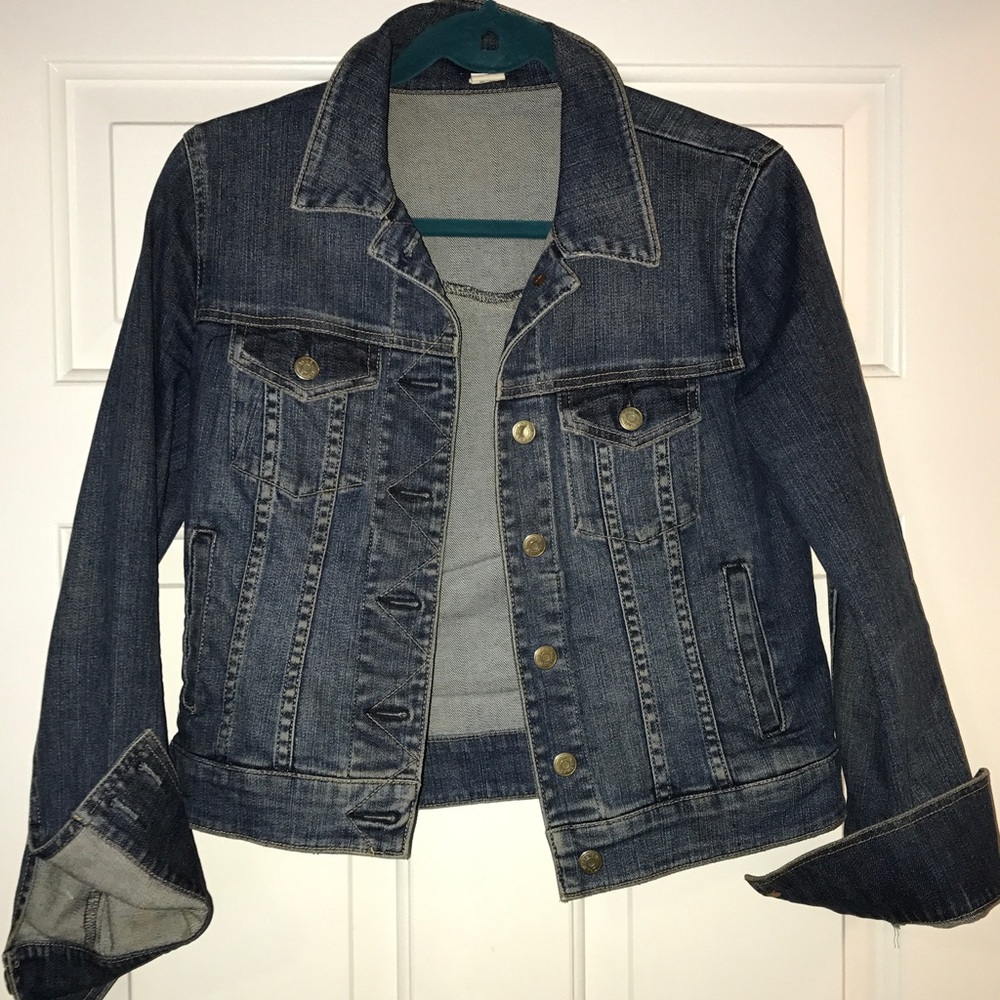 J.Crew blue jean jacket