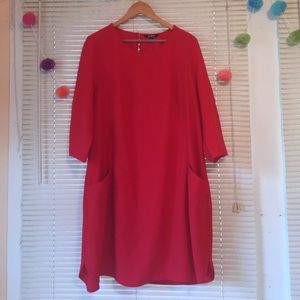 Red BB Dakota Shift Dress