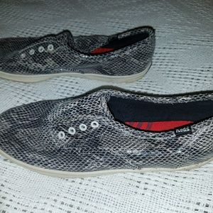 Keds Snake Print Slip On Sneaker