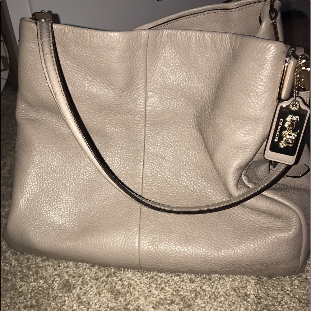 Coach Edie Handbag in Natural