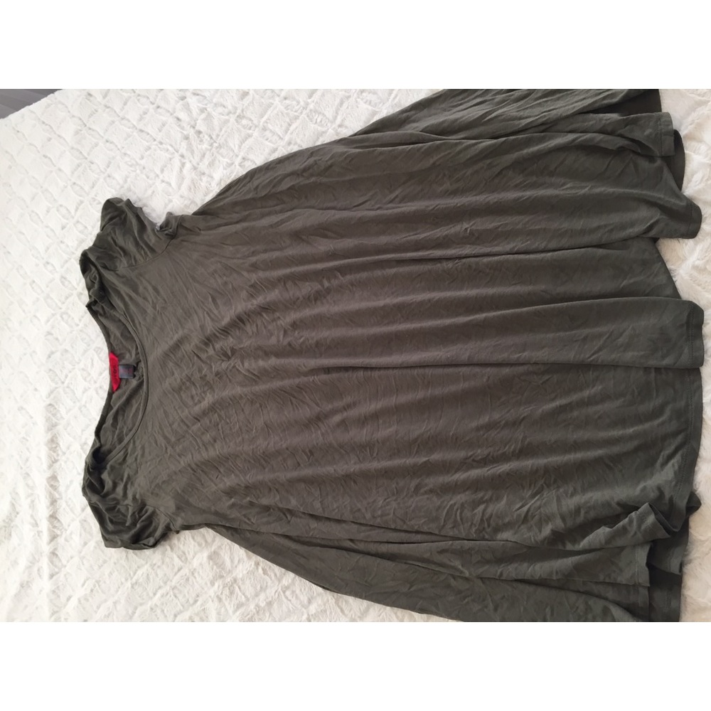 Precious swing dress! Olive color!