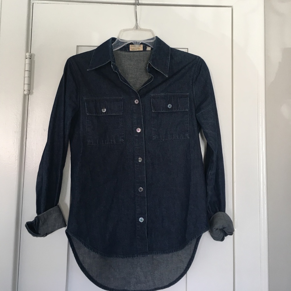 Helmut Lang Long Sleeve Denim Shirt