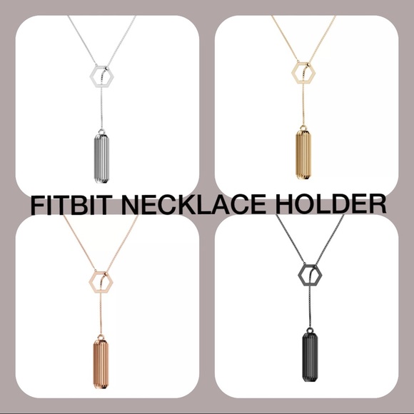 Stainless steal Fitbit necklace! Fitbit in style!! - Picture 1 of 8