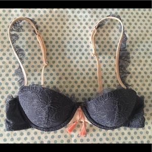 Heidi Klum Intimates bra size 32A lace and tassels