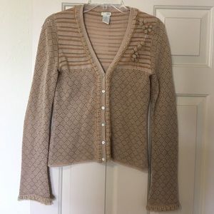 Odille lambswool and angora cardi, size S