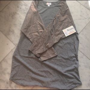 Lularoe Randy metallic sleeves NWT XL