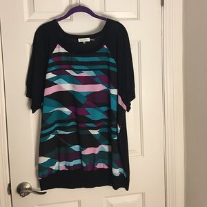 Calvin Klein Geometric Print Blouse