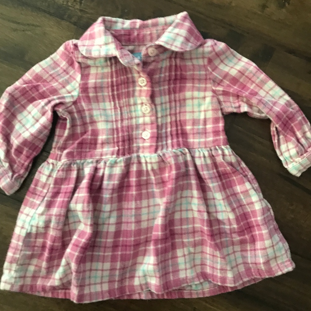 GAP Flannel Dress - 3-6Mth