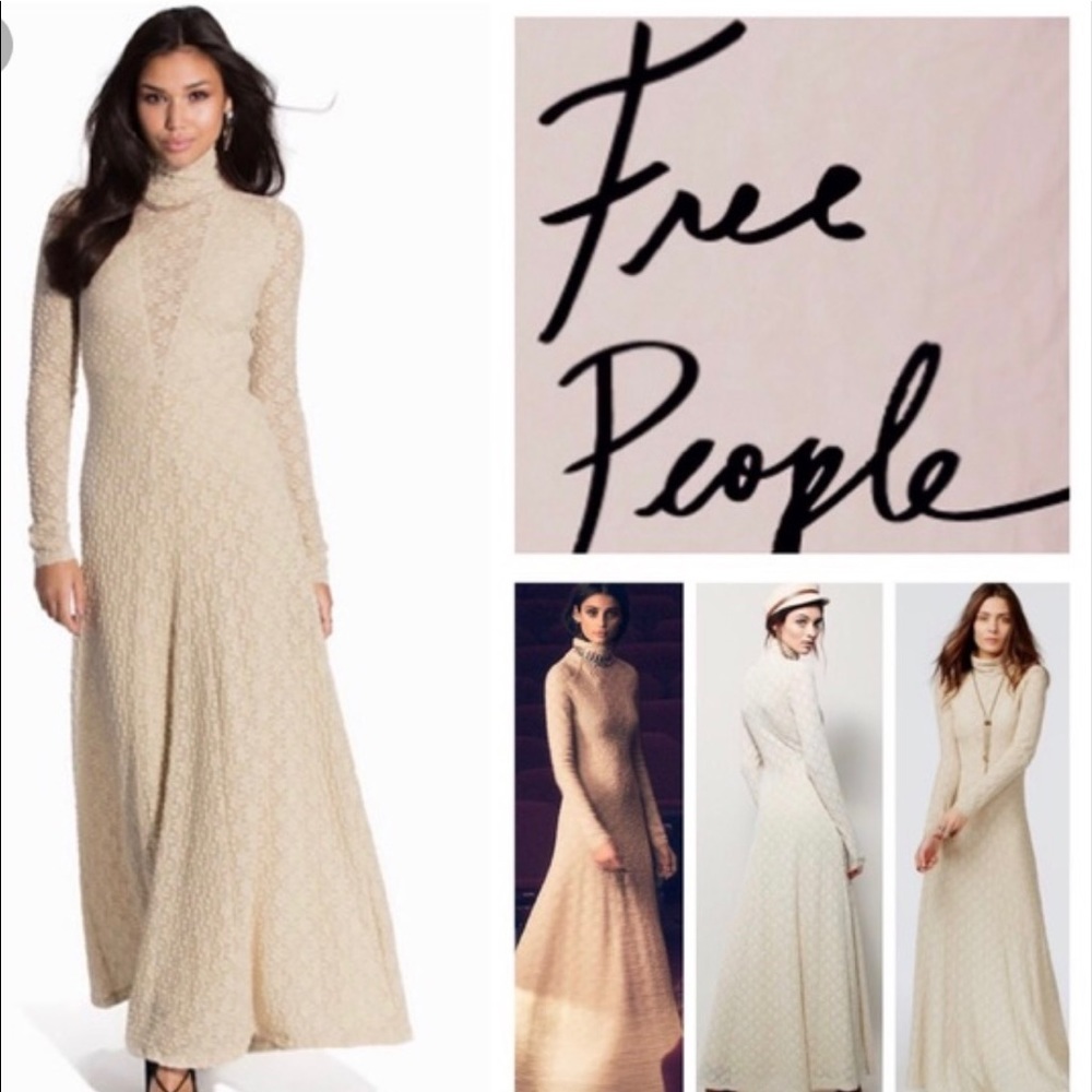 GORGEOUS Free People White River Dress SZ M