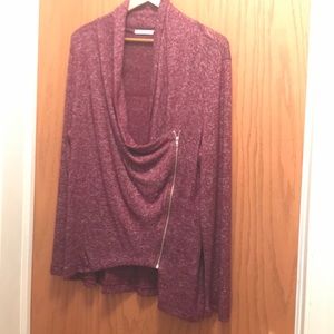 Le Lis knit zipped cardigan