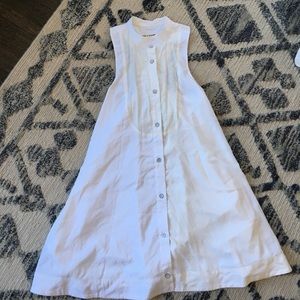 Rag & Bone/Shirt White Tuxedo Dress