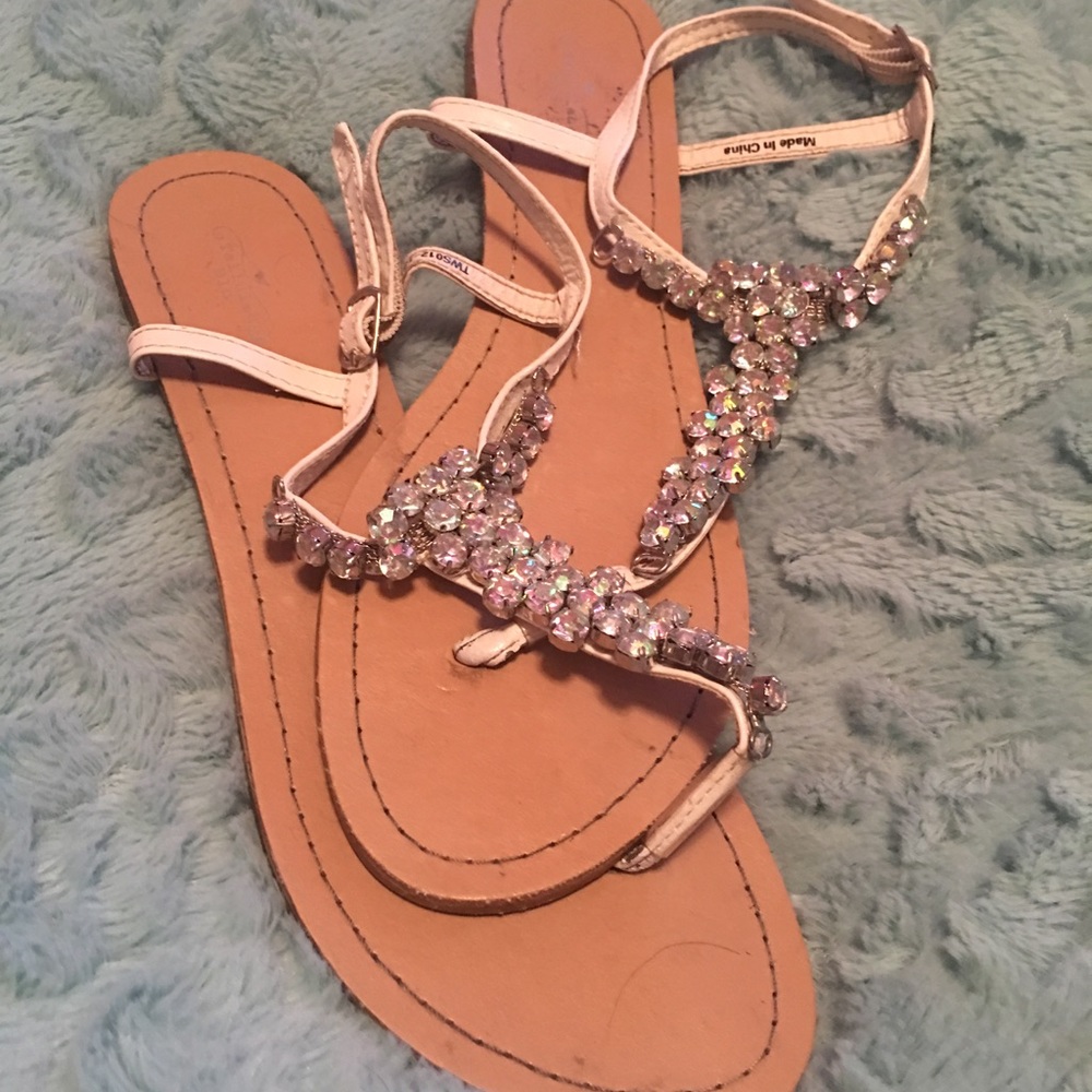 Rhinestone sandals