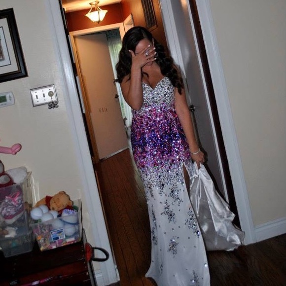 Night Moves Dresses & Skirts - Beaded Gown