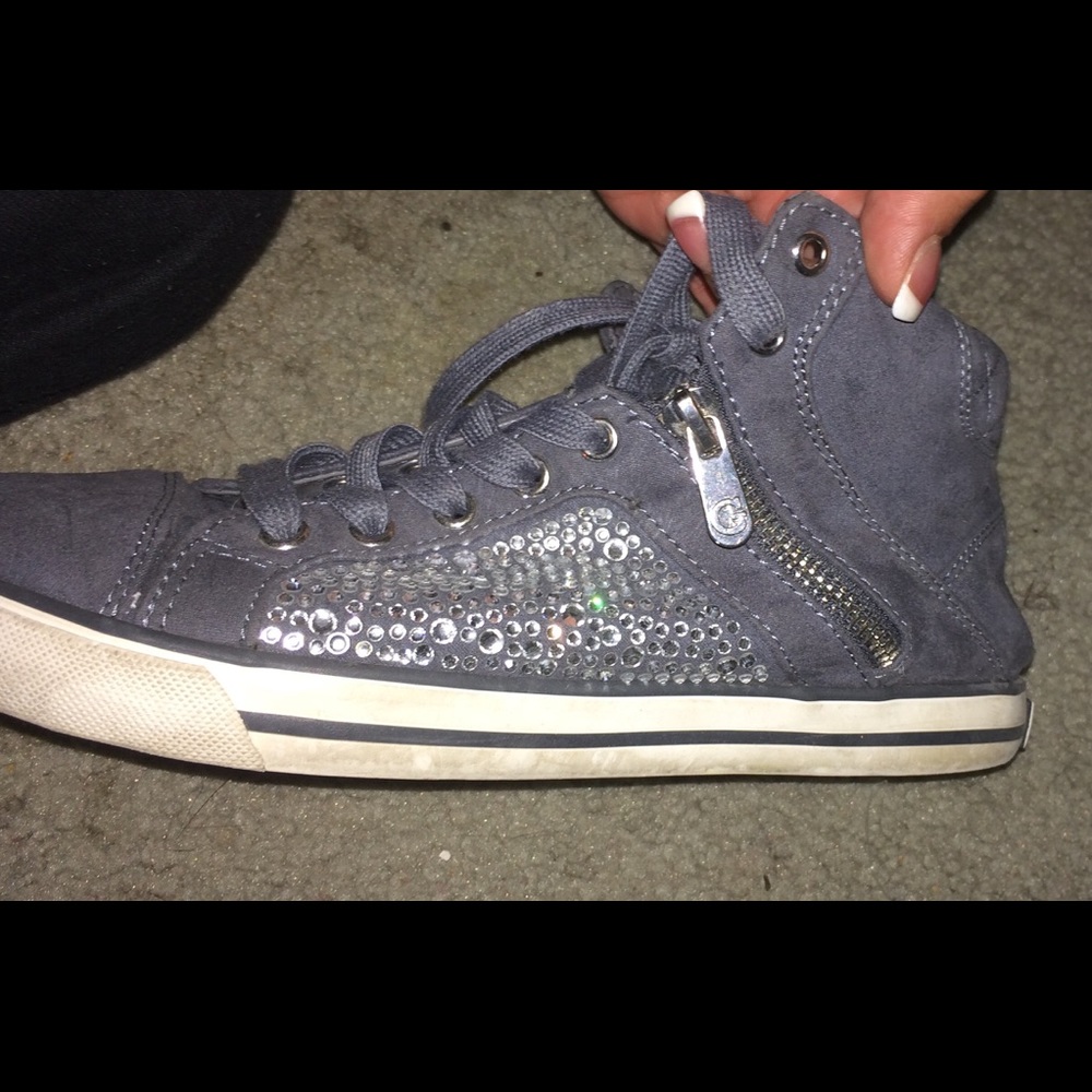 Guess high top shoes