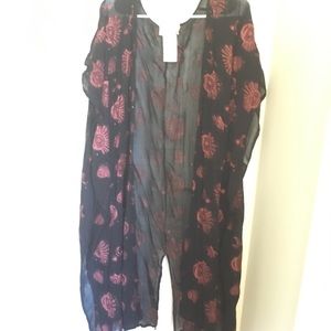 Free people CLight of the Moon Printed Kimono