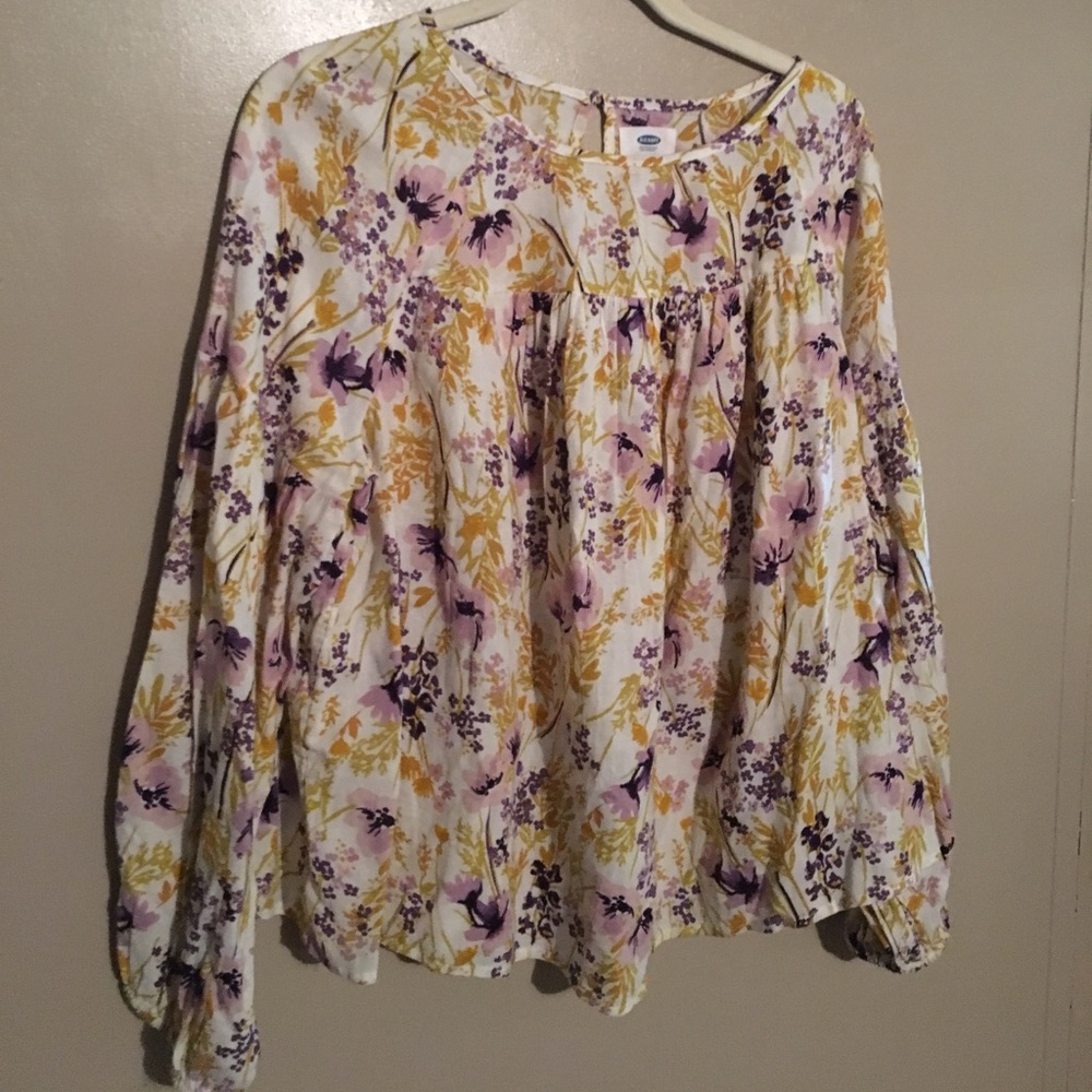 Old Navy Flowered Top