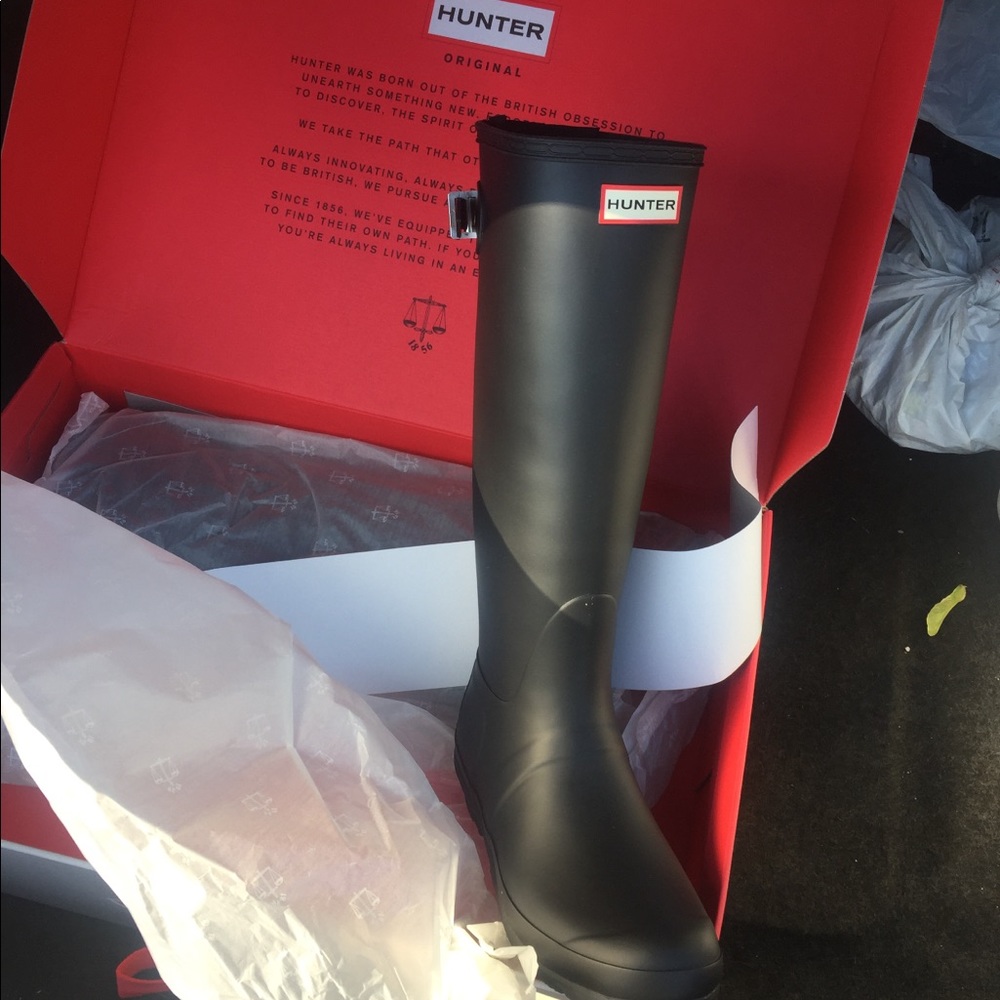 Brand new Hunter boots