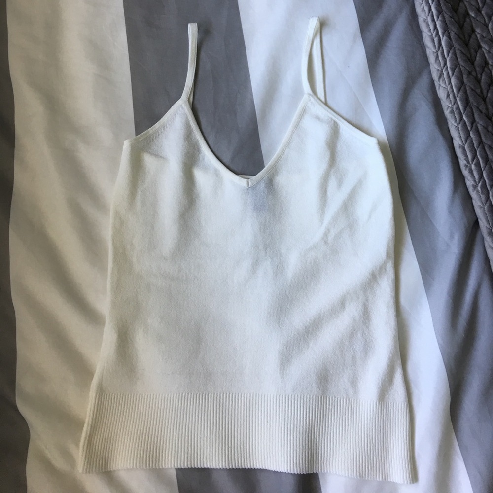 White tank top