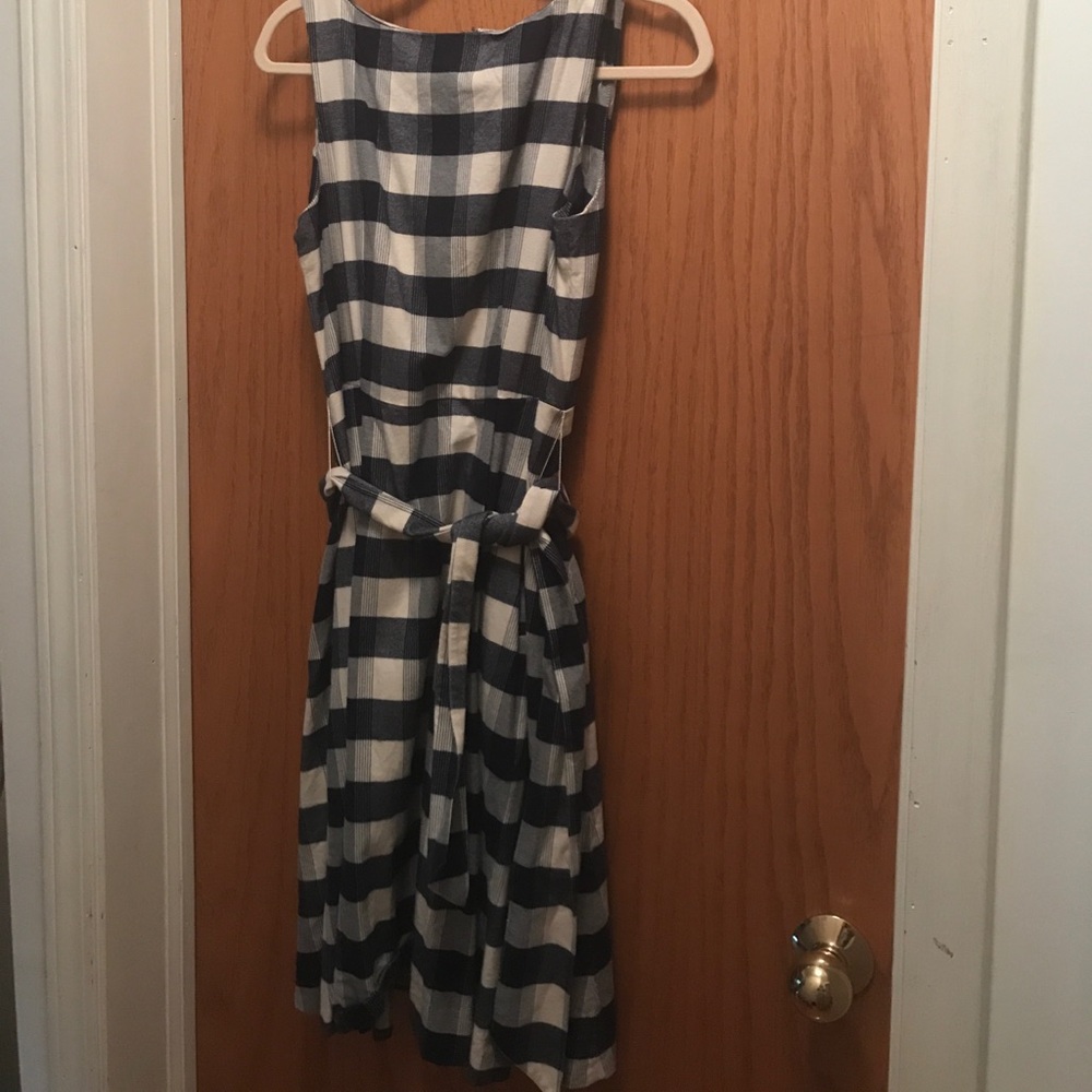 L.L. Bean Signature check dress