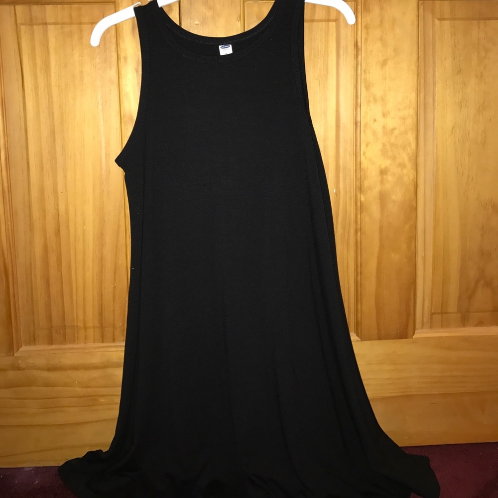 Black tank top dress