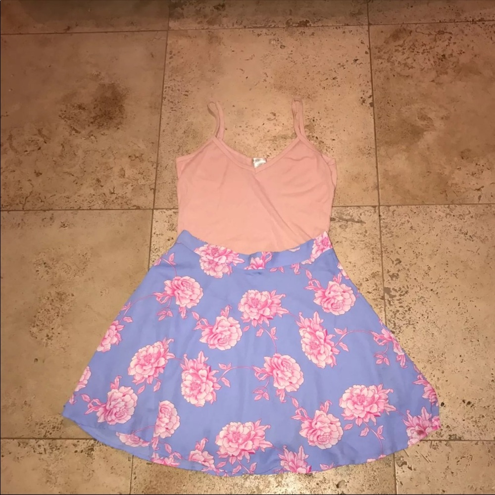 Floral skirt