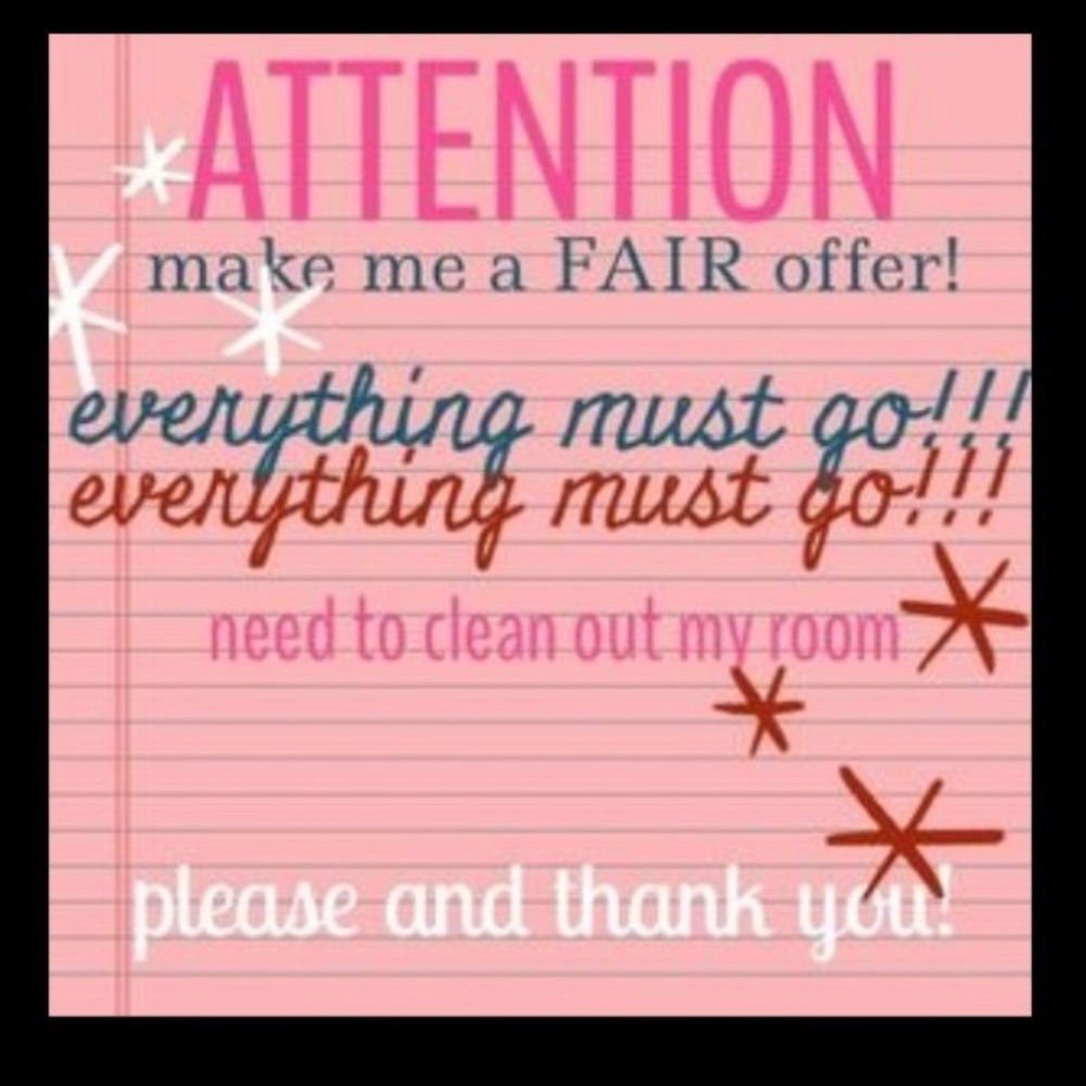 Check out my closet ALL must go