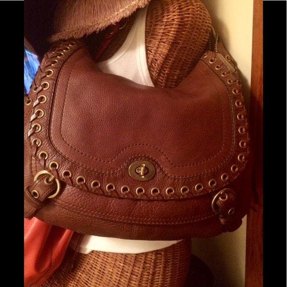 Coach Handbags - 💐VGPO Coach Abbey Laced Leather Bag 💯Auth WOW!💐